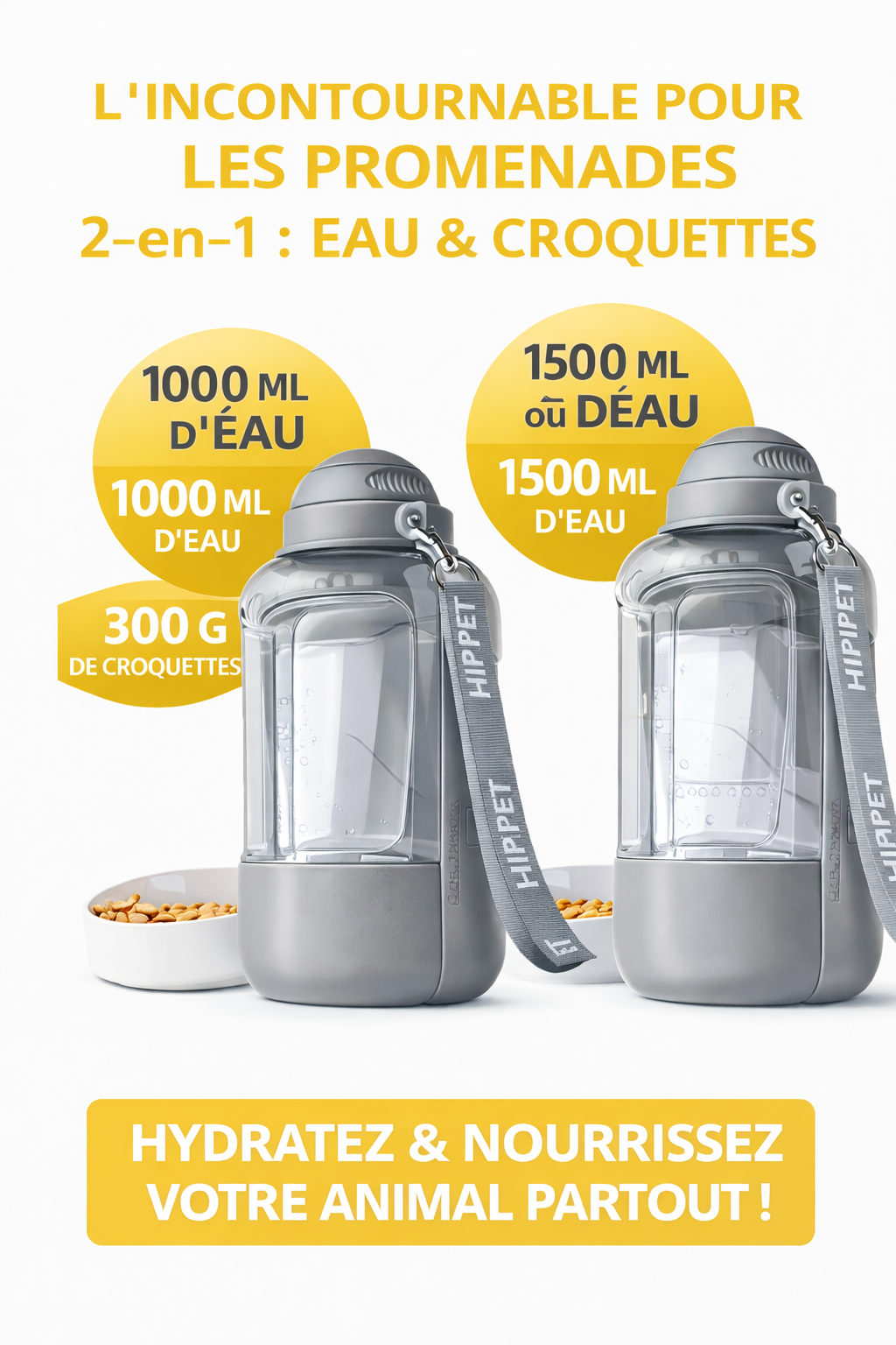 Gourde  2 - en - 1 Nomade