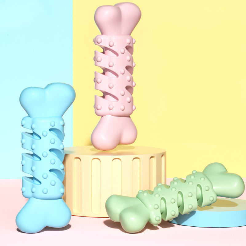 Jouet à macher résistant pour chien - Nettoyage des dents